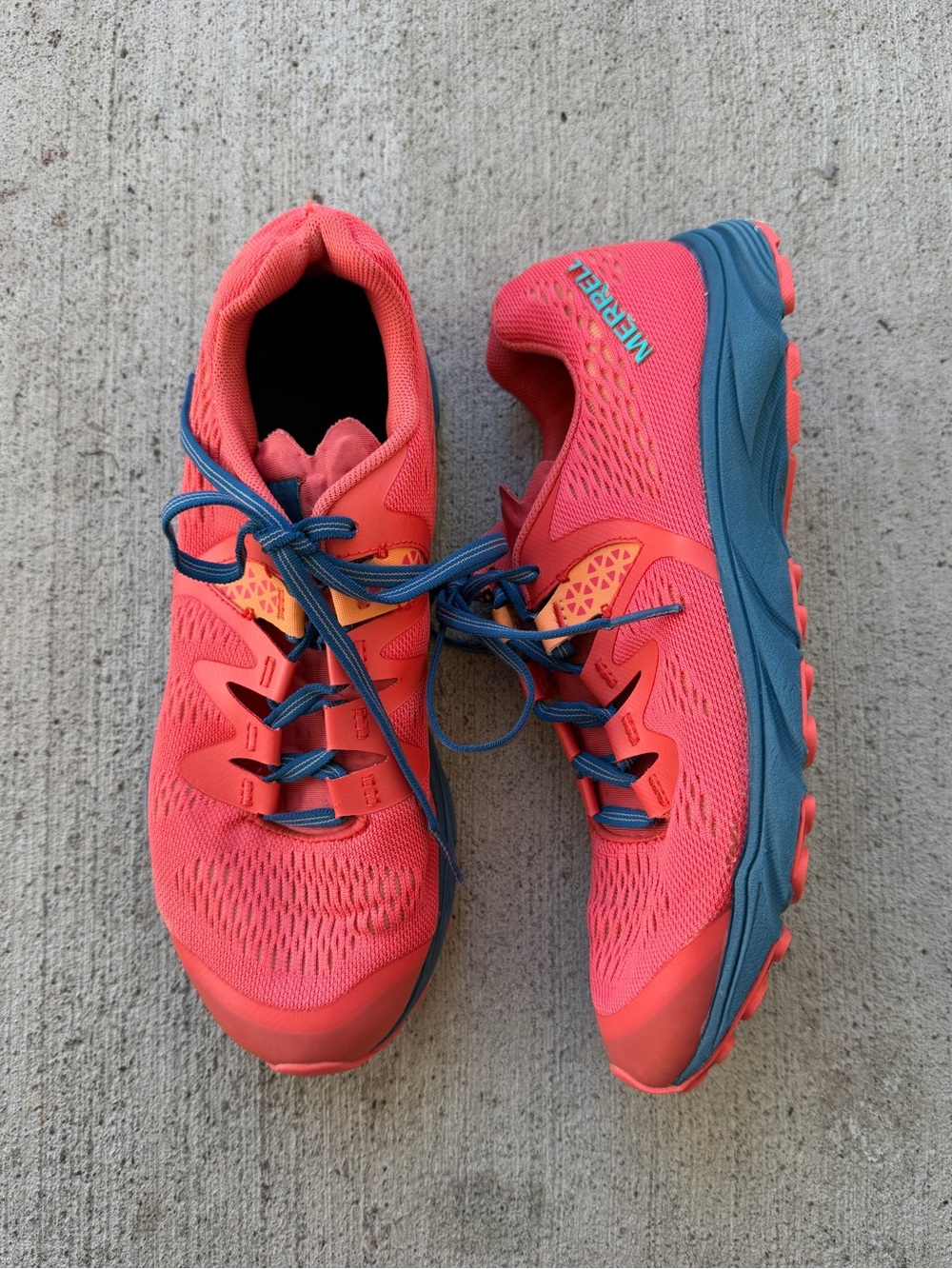 Merrell Riveter E-Mesh Hiking Shoes Women's Size 6.5